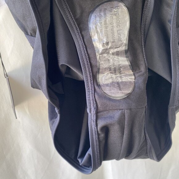 Dixperfect Ruffle One Piece Swimsuit Women Small Black Backless Tummy Control - Picture 6 of 16